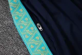 25-26 Marseille White Half Pull Tracksuit #B25146(半拉链)