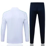 25-26 Marseille White Half Pull Tracksuit #B25146(半拉链)