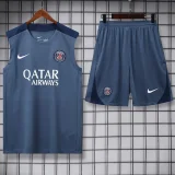 25-26 PSG Grey Tank top and shorts suit