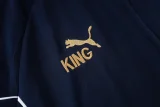25-26 Marseille Royal blue Kids Jacket Tracksuit #E25240(童装)
