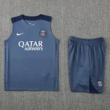 25-26 PSG Grey Tank top and shorts suit