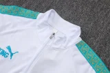 25-26 Marseille White Half Pull Tracksuit #B25146(半拉链)