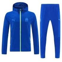 26-27 Marseille Fancy blue Windbreaker Suit (Hoodie)(风衣套装)