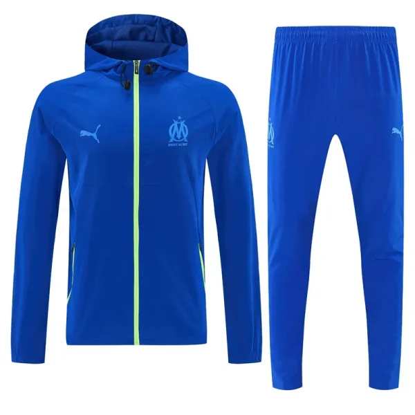 26-27 Marseille Fancy blue Windbreaker Suit (Hoodie)(风衣套装)