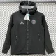 25-26 PSG Jordan Black Outdoor Jackets