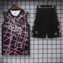 25-26 PSG Jordan Purple Tank top and shorts suit