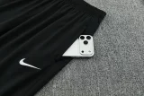 26-27 PSG White Short shirts and Long trousers Suit (圆领)