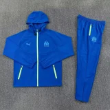 26-27 Marseille Fancy blue Windbreaker Suit (Hoodie)(风衣套装)