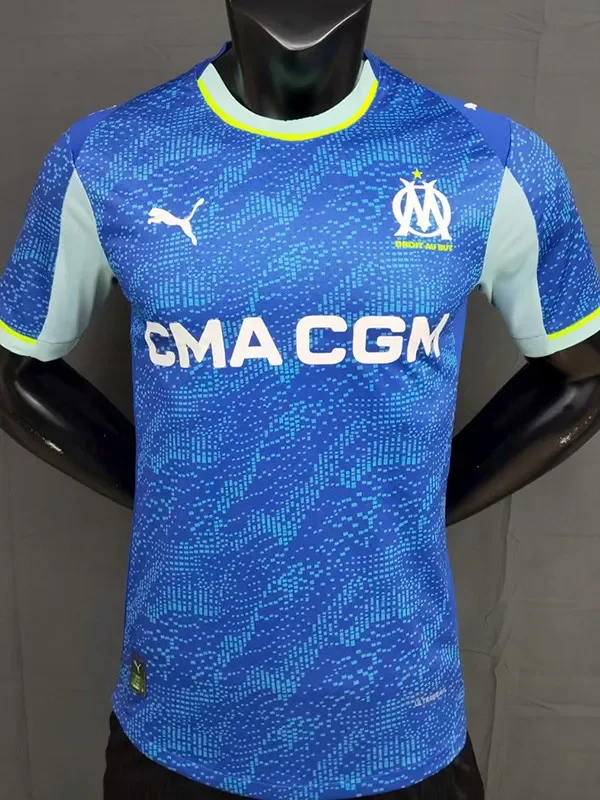 2025-26 Marseille Third Player Version Soccer Jersey