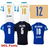 2025-26 Marseille Earthy Yellow Player Version Soccer Jersey