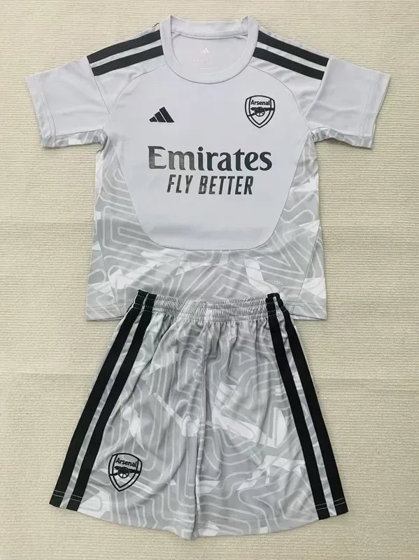 26-27 ARS Gray Goalkeeper Kids Soccer Jersey