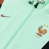 2026-27 France Light green Windbreaker Suit (风衣套装)