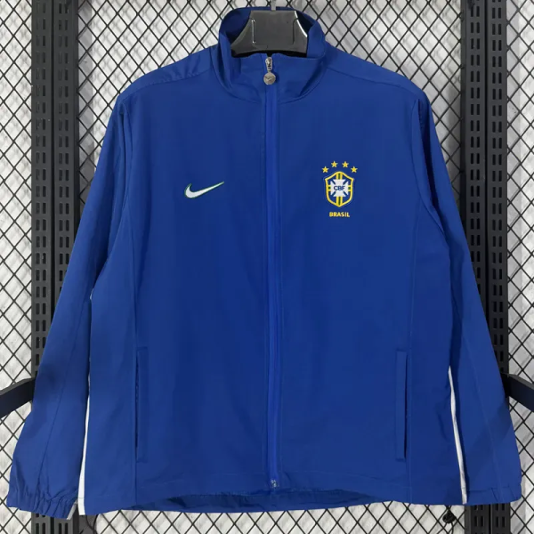 2026-27 Brazil Fancy blue Windbreaker