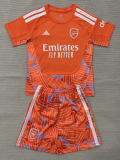 26-27 ARS Orange Goalkeeper Kids Soccer Jersey