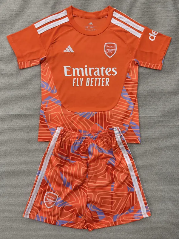 26-27 ARS Orange Goalkeeper Kids Soccer Jersey
