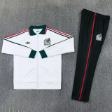 2026-27 Mexico White Jacket Tracksuit #01