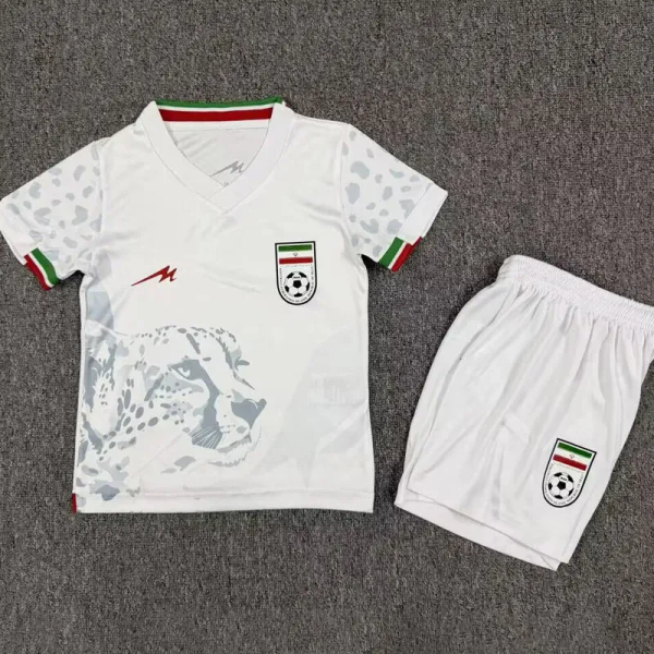 2026-27 Iran Home Kids Soccer Jersey