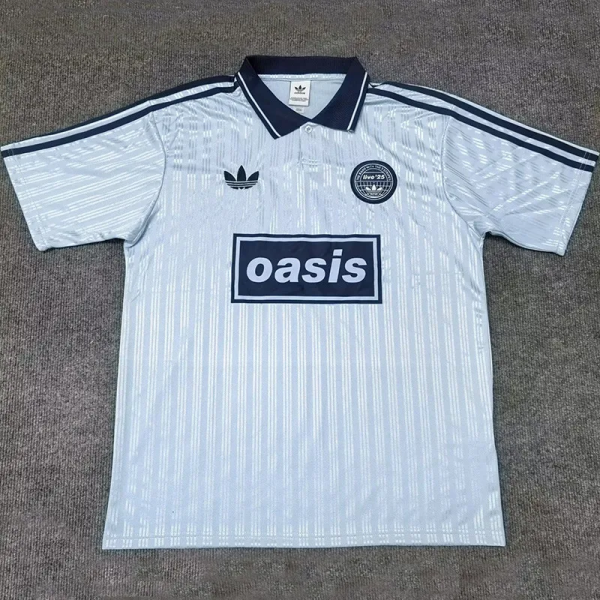 2025 Ad Oasis Joint Edition Light Blue Polo Short Sleeve