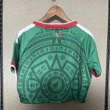2026 World Cup Mexico Home Women Cheerleader Shirt (女啦啦短袖)