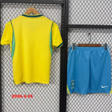 2026-27 Brazil Home Kids Soccer Jersey