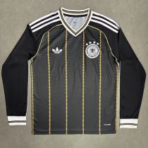 2026-27 Germany Black Gold Long Sleeve Soccer Jersey (长袖)