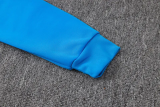 2026-27 Brazil Lake blue Jacket Tracksuit #A26043