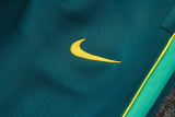 2026-27 Brazil Lake blue Jacket Tracksuit #A26043