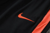 2026-27 Netherlands Black Half Pull Tracksuit #B26043(半拉链)