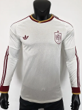 2026-27 Spain Away Long Sleeve Player Version Soccer Jersey (长袖球员)