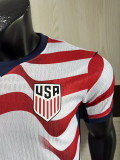 2026-27 USA Home Player Version Soccer Jersey (前空白)