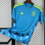 2026-27 Spain Blue Goalkeeper Fans Soccer Jersey