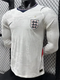 2026-27 England Home Long Sleeve Player Version Soccer Jersey (长袖球员)