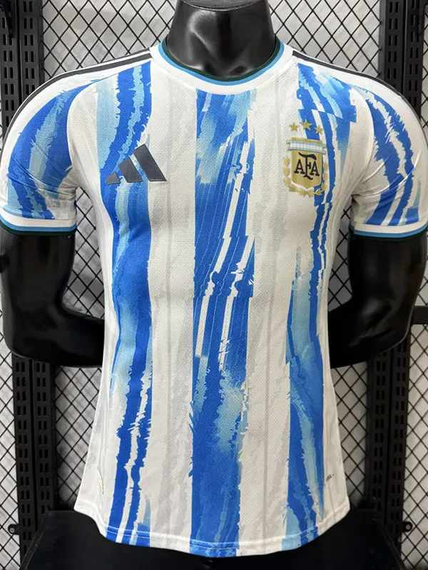 2026-27 Argentina Blue White Special Edition Player Version Soccer Jersey