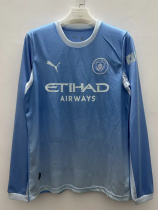 26-27 Man City Home Long Sleeve Soccer Jersey (长袖)