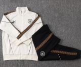 26-27 Man City Beige Jacket Tracksuit #A26042