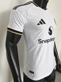 26-27 Man Utd White Player Version Fans Soccer Jersey