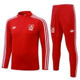 26-27 LIV Red Half Pull Tracksuit #B26059(半拉链)