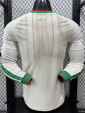 2026-27 Algeria Home Long Sleeve Player Version Soccer Jersey (长袖球员)无星