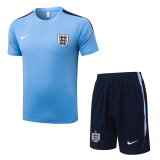 26-27 England Light blue Training Short Suit #J26038