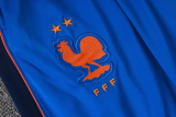 26-27 France Fancy blue Half Pull Tracksuit #B26042(半拉链)