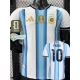 2026-27 Argentina Home World Cup Legacy Messi #10 Player Version Soccer Jersey