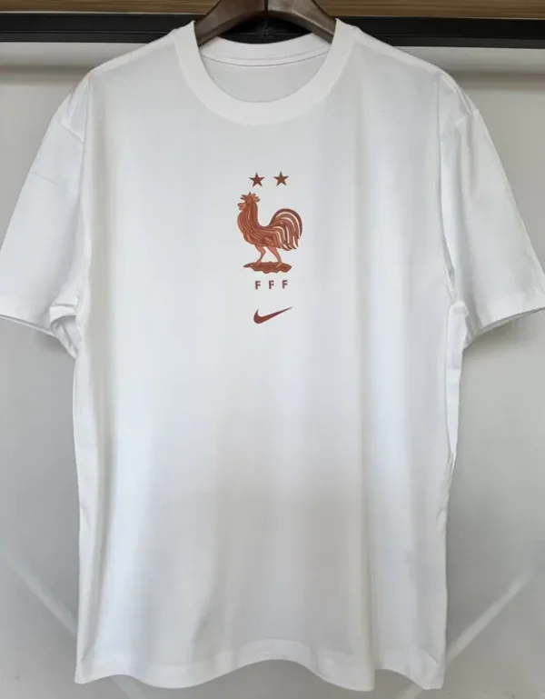2026-27 France White High Quality Casual T-Shirt