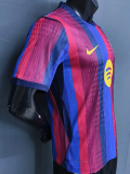26-27 BAR Home Player Version Soccer Jersey