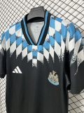26-27 Newcastle Black Casual Edition Fans Soccer Jersey
