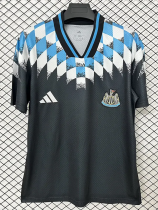 26-27 Newcastle Black Casual Edition Fans Soccer Jersey