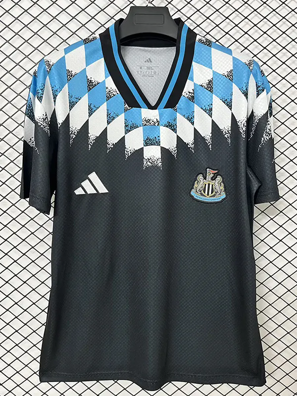 26-27 Newcastle Black Casual Edition Fans Soccer Jersey