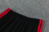 26-27 Man Utd Black Training Short Suit