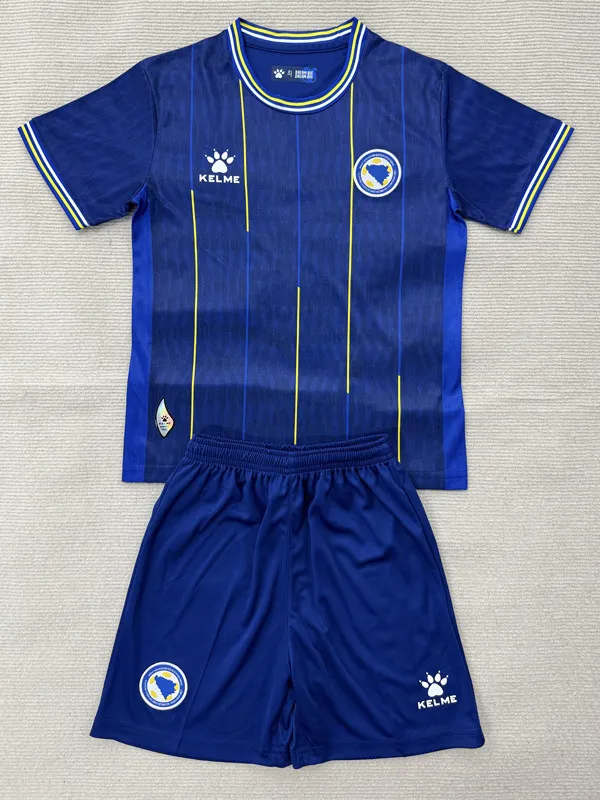 2026-27 Bosnia and Herzegovina Home Kids Soccer Jersey