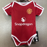 26-27 Man Utd Home Baby Infant Crawl Suit