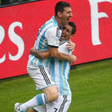 2014 Argentina Home Player Version 球员 Retro Soccer Jersey